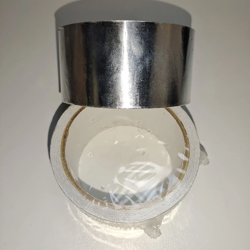 Af402-40-Micron-Heat-Insulation-Sealing-Wrapping-Aluminum-Foil-Tape